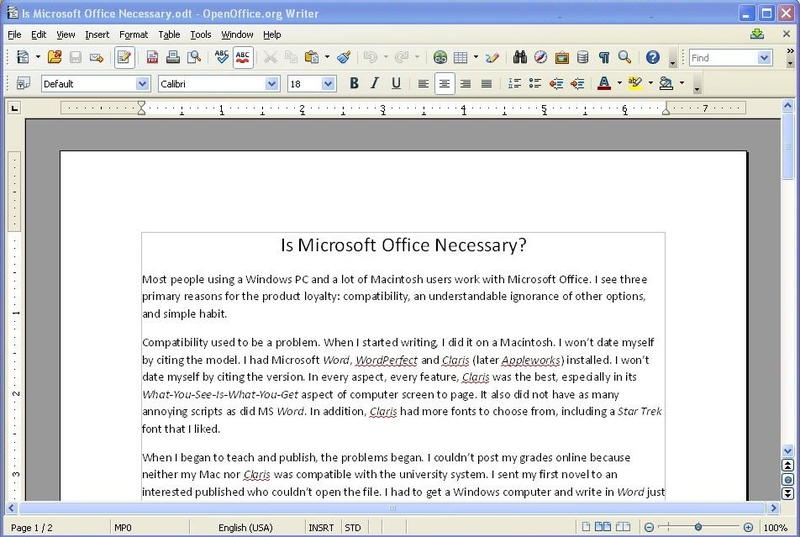 Illustration for article titled Is Microsoft Office Necessary?